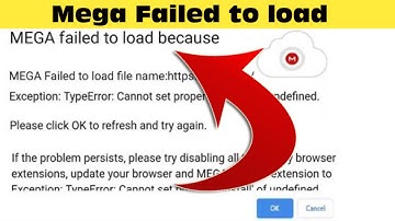 How To Fix Mega.nz says This Site Says MEGA Failed To Load Because Error On Chrome Browser