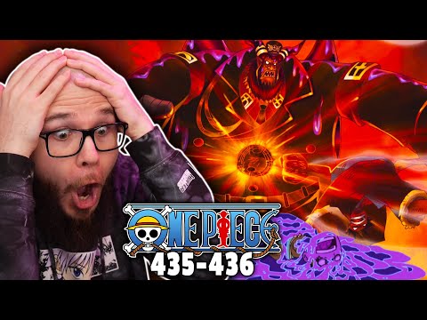LUFFY vs MAGELLAN! | ONE PIECE Ep 435-436 REACTION