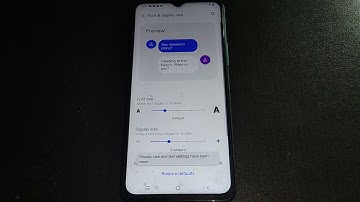iqoo iqoo Z6 Pro me font & display size setting reset kaise kare, iqoo Z6 Pro display setting
