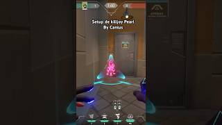 Setup rotísimo de Killjoy para defender en Pearl 😵. #caniusyt #valorant #valoranttips