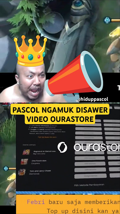 PASCOL NGAMUK DISAWER VIDEO OURASTORE ❗❗🤣🤣 #pascolshort #hiduppascol #pascol #bangpascolid