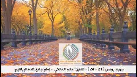 تلاوة  من سورة يونس  _ القارئ حاتم المالكي