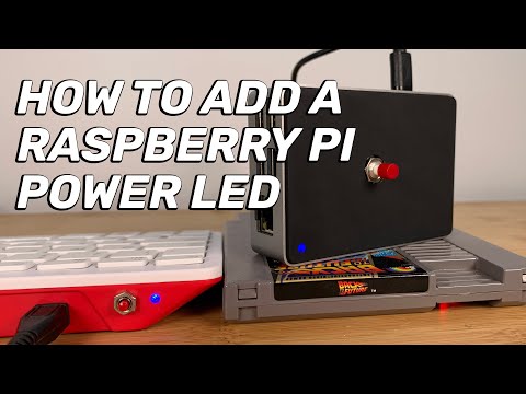 How to Add a Power LED to Your Raspberry Pi Project!