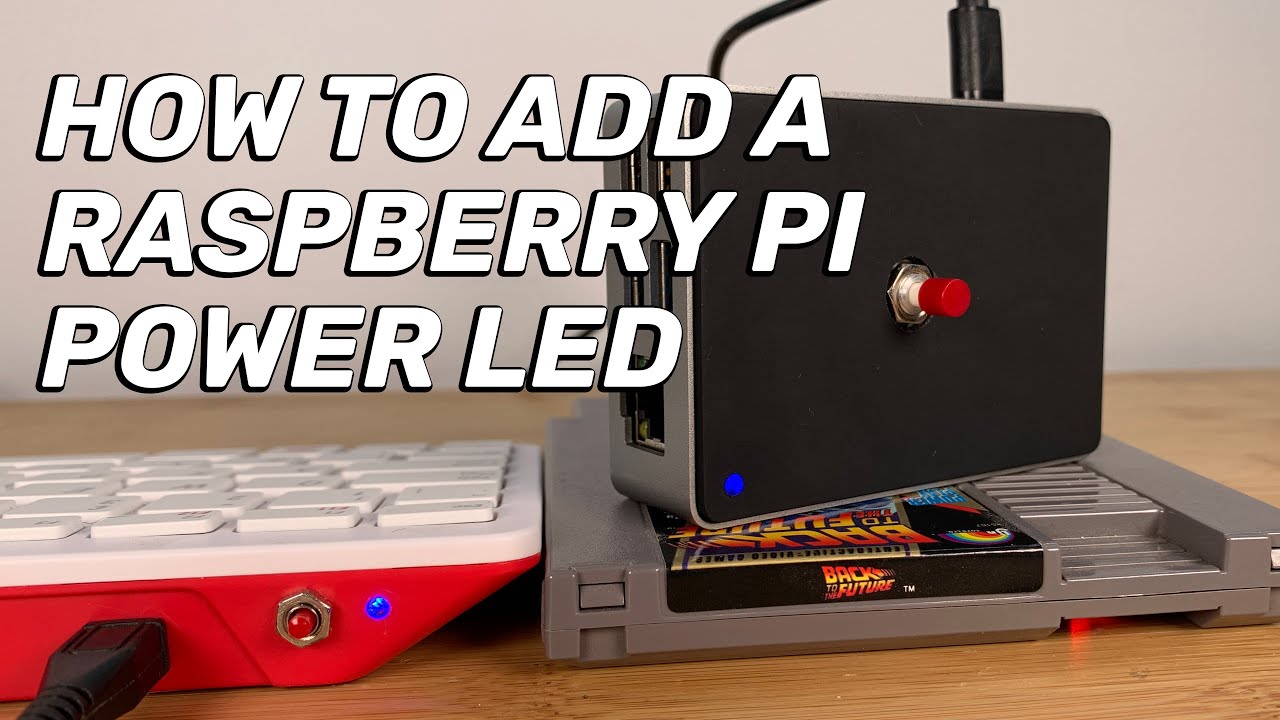 How to Add a Power LED to Your Raspberry Pi Project! - YouTube
