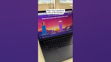 When you only have 15 minutes left till presentation #shorts #powerpoint #ahaslides