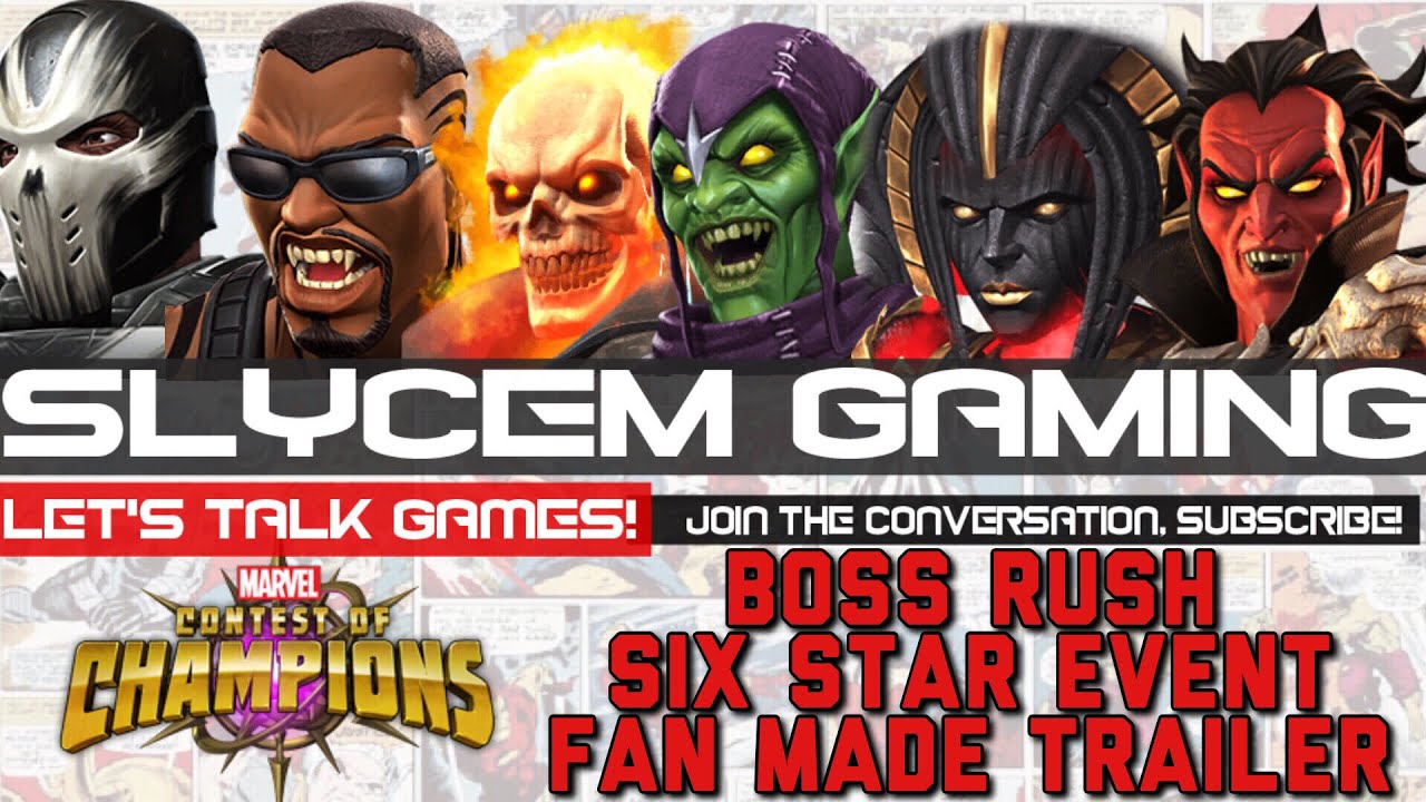 GAMEBREAK: BOSS RUSH 6 STAR EVENT | Event Trailer | Marvel Contest Of Champions