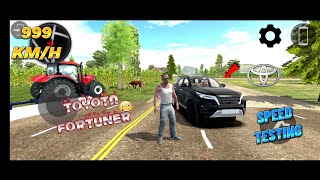 Indian Cars Simulator 3D°Toyota Fortuner Top Speed 999+KM/H🤯°Fully Amazing Video🥳°Mafia GamerZ