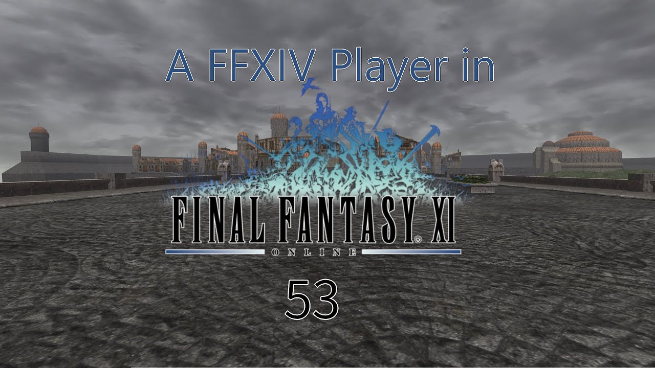 [53] A Final Fantasy XIV player in Final Fantasy XI