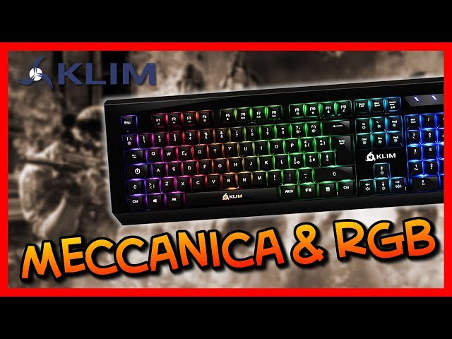 Test Clavier Gaming KLIM Domination