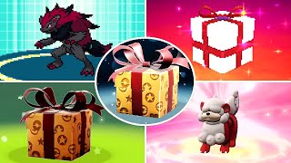Pokémon Games : Evolution of Mystery Gift ⁴ᴷ (2000 - 2022) @Mixeli