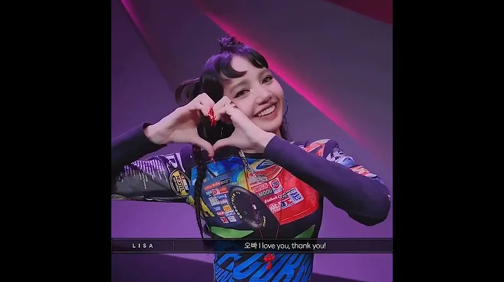 Lisa backstage with Taeyang on their collaborative song Shoong🥺💗