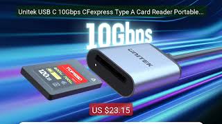 Unitek USB C 10Gbps CFexpress Type A Card Reader Portable Memo... — Hot Deal 2026 | Limited Offer!