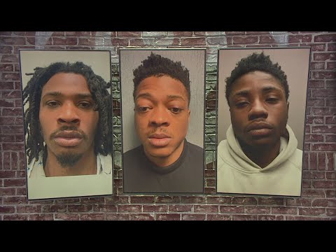 3 men arrested, charged in armed robbery preceeding shooting by officer ...