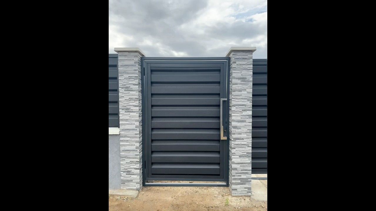 Gard din tabla cutata model 