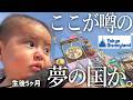 生後5ヶ月の赤ちゃんを連れて家族6人になって初めて行くやっぱり大変だったディズニーランドVlog
