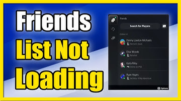 How to Fix PS5 Friends List Not Loading & Game Base (Fast Tutorial)
