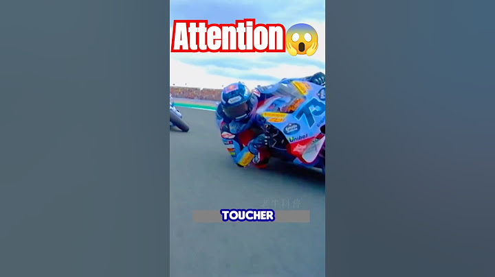 Pourquoi les motards touchent presque le sol en virage