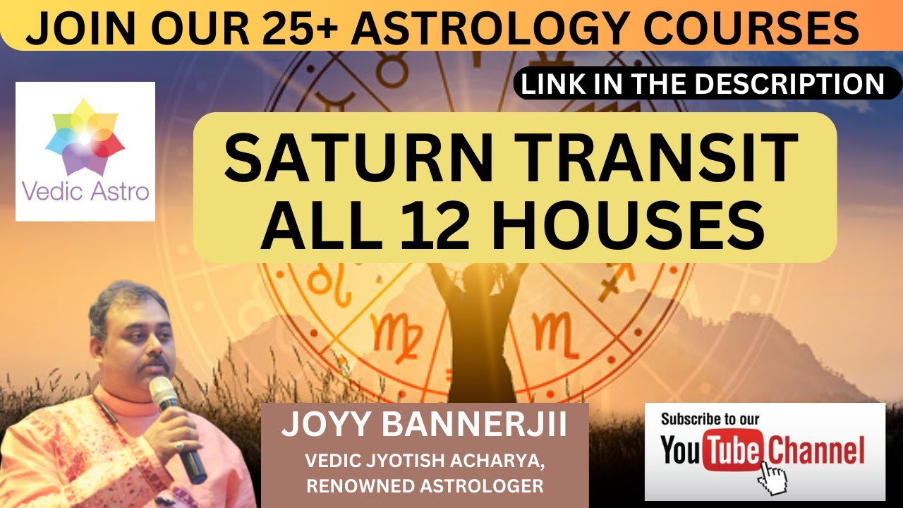 Karma of Saturn in 12 Houses Transit of Saturn in All Houses newvideo