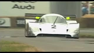 Sauber C9 Mercedes Benz driven by jochen mass goodwood 2001