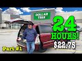 Surviving off only dollar tree for 24 hours eating junk part 1