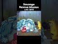 Sausage Rescue Mission #shorts #larva #lardura