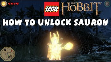 Lego the Hobbit - How to Unlock Sauron (Cheat Codes)
