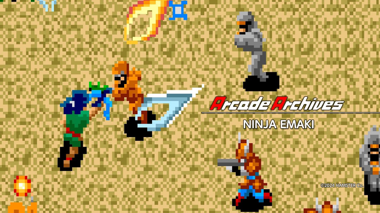 Arcade Archives NINJA EMAKI - YouTube
