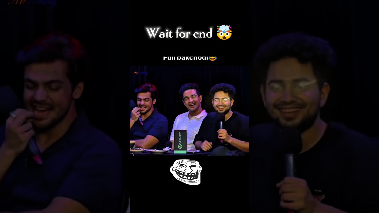 ⁣Samay Raina's "VR Po**" Story! 💀 Ashish Chanchlani can't stop laughing! 😂 #IndiasGotLatent #Shorts