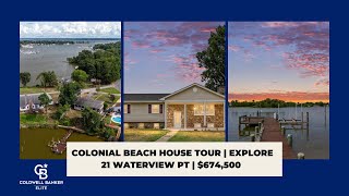 Colonial Beach House Tour | Inside a Stunning Waterfront Home