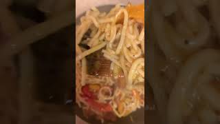 Chinese noodles indian style street food