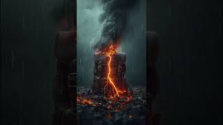 A Lightning Bolt Split A Man In Halfand He Survived.