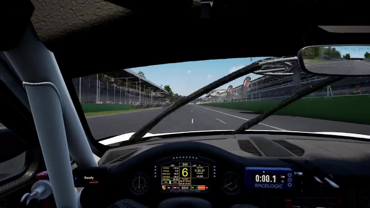 ACC Monza Porsche 935 GT2 (Dry) Track Guide (Hotlap + Telemetry