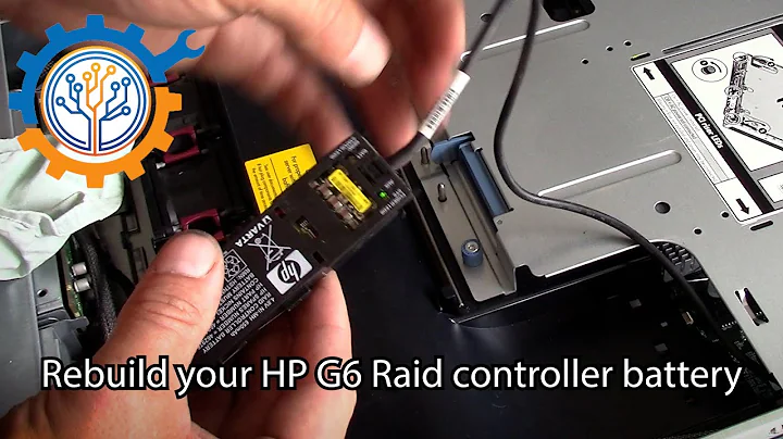 Repair HP G6 Server raid accelerator battery