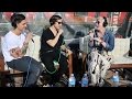 Kat Corbett Interviews Night Terrors Of 1927 at the KROQ Coachella House