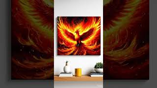 Rising Phoenix Painting #amazonindia #amzonmustbuy #amazonfindsindia