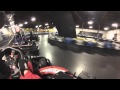 Idiot in go kart gets what he deserves