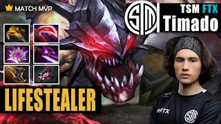 Lifestealer Safelane | TSM FTX.Timado | REPLACE RTZ TO BE THE NEW NA HOPE | 7.32c Gameplay Highlight