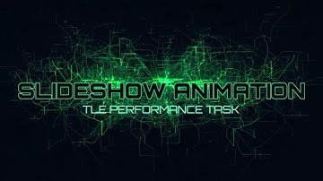 TLE Slideshow Animatio in PowerPoint ( Performance Task Grade -10)
