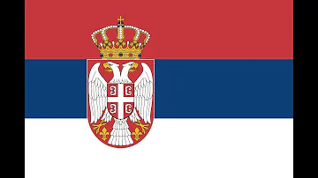Флаг Сербии.