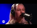 Phoebe Bridgers perfoming "Would You Rather" Live on KCRW