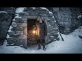 1886 Frontier Winter: The Mountain Man Who Built a Stone Shelter That Beat –60°F Cold