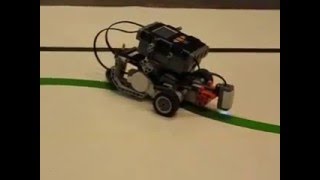 Lego Mindstorm NXT LeJos very smooth line follower