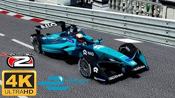 rFactor 2 Formula E Monaco NIO SPORT 003 (4K 60fps GTX 1080 TI)