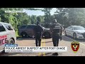 Man wanted on multiple felony warrants arrested after brief foot chase