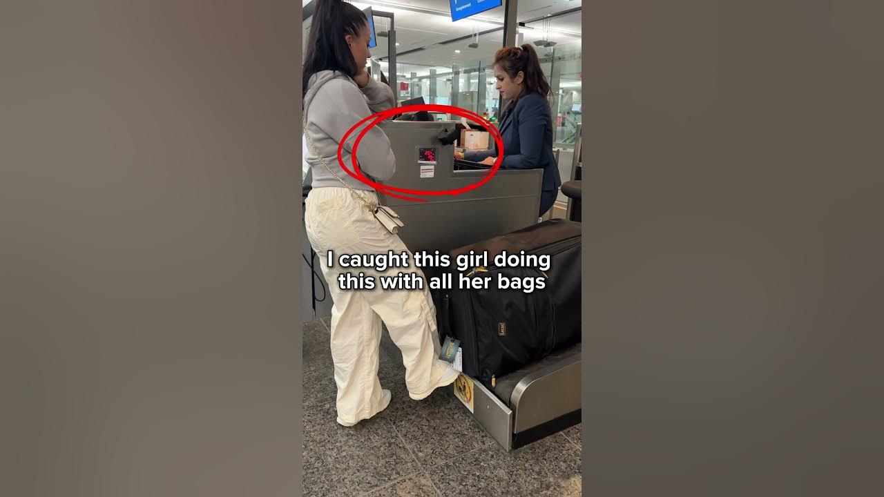 Luggage weight back ✈️ #travel #luggage  #travelhacks #airport #traveling