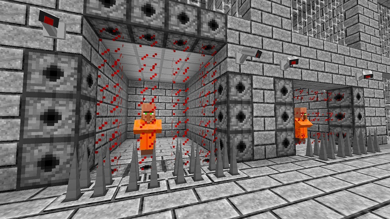 Карта бедроковая тюрьма для майнкрафт