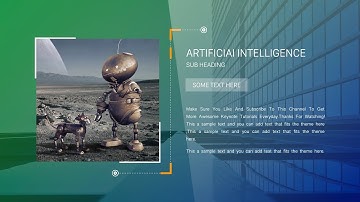 #063 Apple Keynote Tutorial: Corporate Presentation Animation Design Principle #StayHome #WithMe