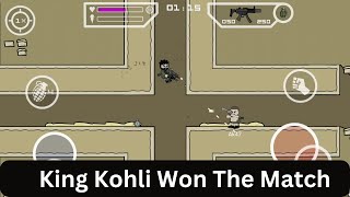 Kohli Won the Match, Mini Militia Gameplay, One Sided Match #minimilitia
