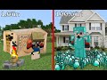 1$ 1 GÜN VS 1000$ 100 GÜN - Minecraft