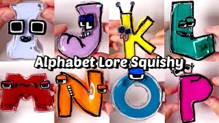 DIY Alphabet Lore “I~P⚪️🟣🟡🟢🔴🟠🔵💖” Squishy with Nano Tape Series! 🌟Part2🌟